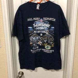 Seattle Seahawks Green Bay Packers NFL T-Shirt